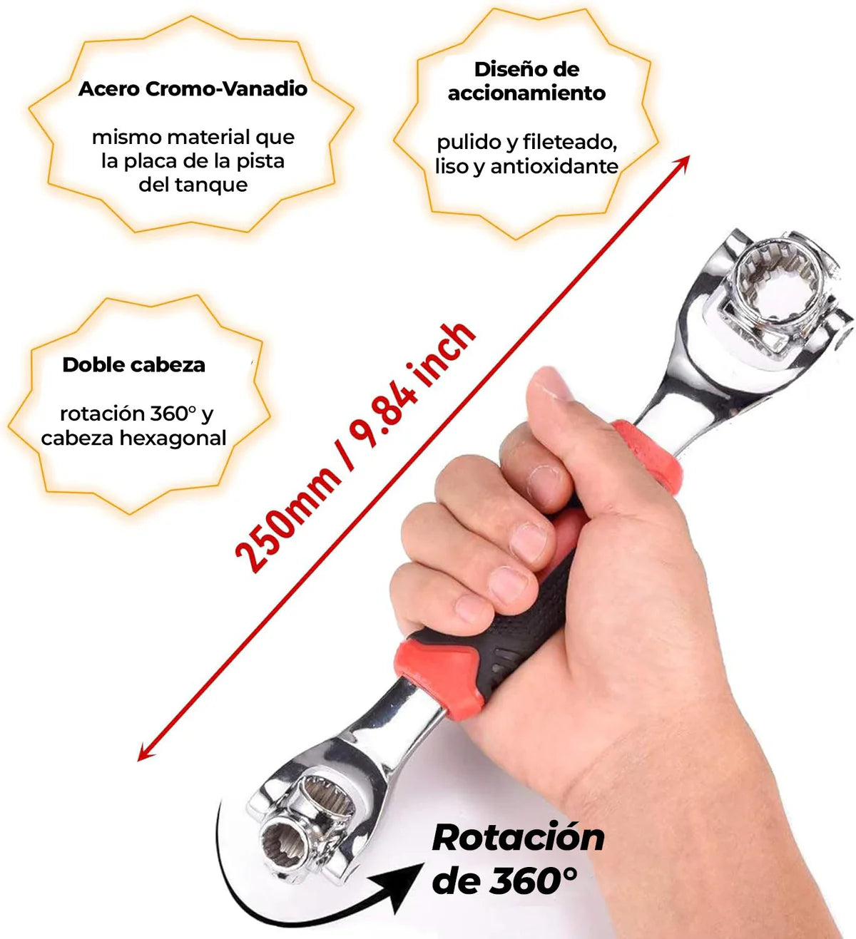 LLAVE MULTIFUNCIÓN 48 EN 1